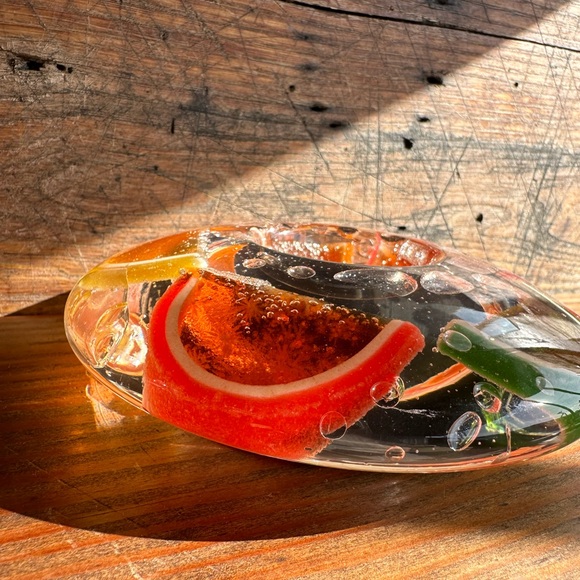 Lucite citrus tea light holder - Picture 5 of 10